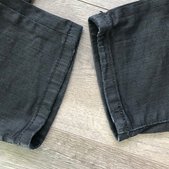 ZARA Man Black Waxed Feel Skinny Jeans - Picture 6 of 7